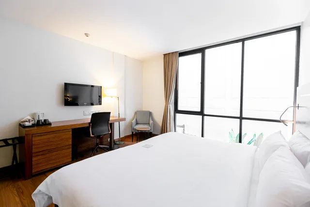 غرفة بريميير بسرير مزدوج أو سريرين منفصلين، Sacha Hotel Uno 5/10