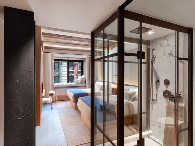 غرفة بسريرين مزدوجين، 1 Hotel Central Park 6/7