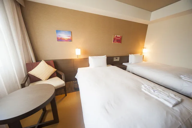 غرفة سوبيريور بسريرين منفصلين، Daiwa Roynet Hotel Naha Omoromachi 1/6