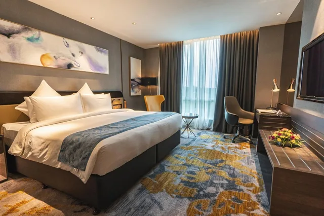 غرفة ديلوكس بسرير كينج بشرفة، Ames Hotel Ayer Keroh, Melaka 2/10