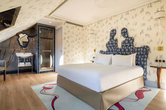 غرفة عائلية بسريرين منفصلين، Hotel Le Magnifique 1/1