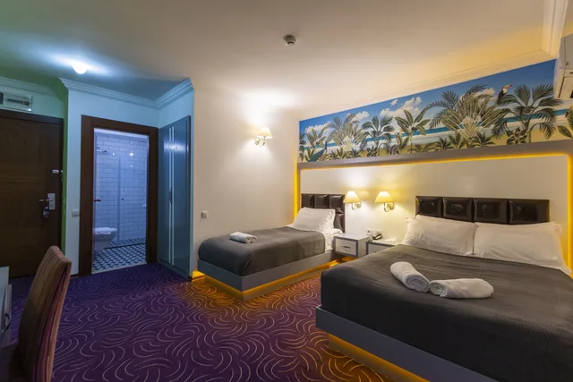 غرفة قياسية ثلاثية بسرير مزدوج وسرير فردي بغرفة نوم واحدة، Mene City Hotel 2/10