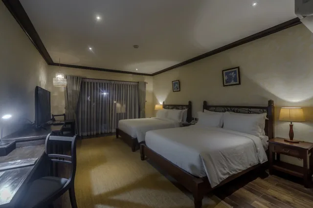 جناح بسريرين كوين بإطلالة على الحديقة، Espacio Verde Resort 1/2