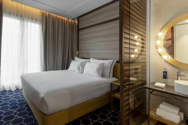 غرفة بريميوم بسريرين منفصلين، Pestana CR7 Gran Vía 3/7
