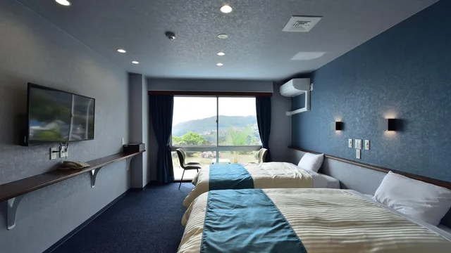 غرفة قياسية بسريرين منفصلين، Ashizuri Sunnyside Hotel 1/1