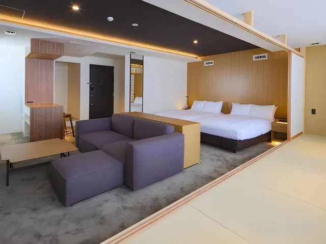 جناح بسريرين منفصلين، Hotel Muso 1/1