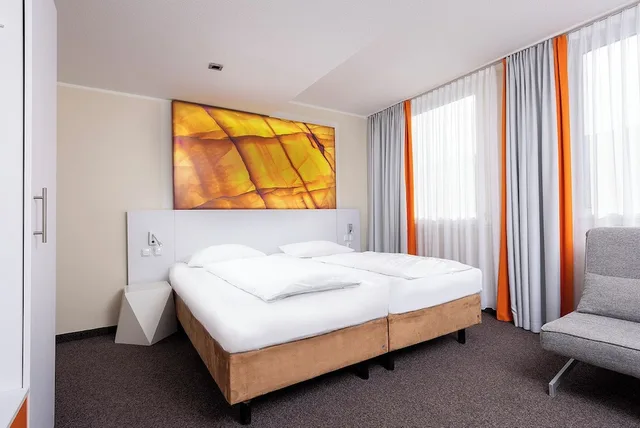 غرفة سوبيريور بسريرين منفصلين، Wyndham Garden Dusseldorf City Centre Konigsallee 2/7