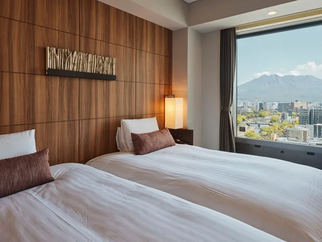 Room, Twin Beds, Solaria Nishitetsu Hotel Kagoshima 2/13