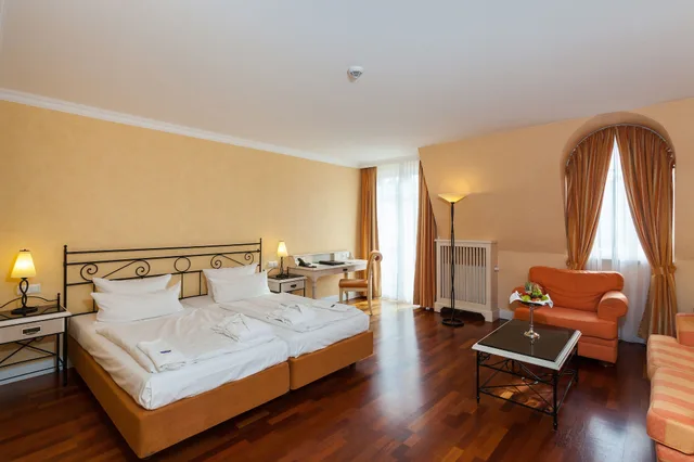 غرفة ديلوكس بسرير كينج، Hotel Vier Jahreszeiten Kuhlungsborn 2/5