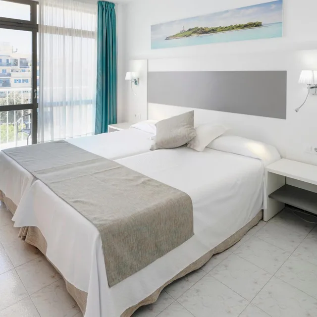 غرفة بسريرين منفصلين، Hotel Amic Miraflores 2/8