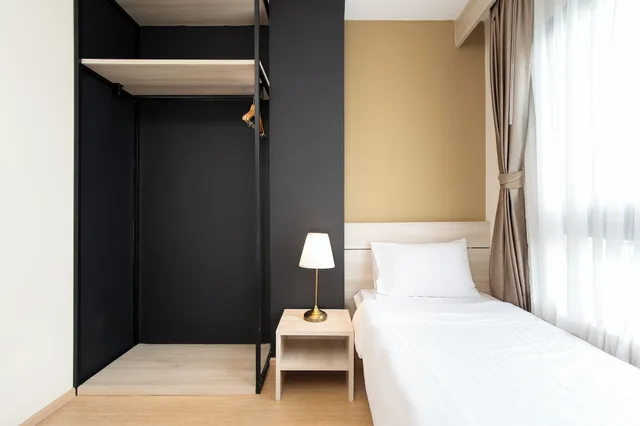 غرفة عائلية ثلاثية بسرير كينج وسرير فردي، Amanah Bangkok Hotel 6/6