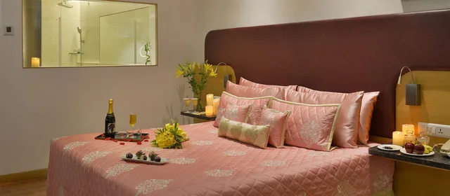غرفة تنفيذية بسرير كوين بإطلالة على المدينة، Vivanta Vadodara 2/3