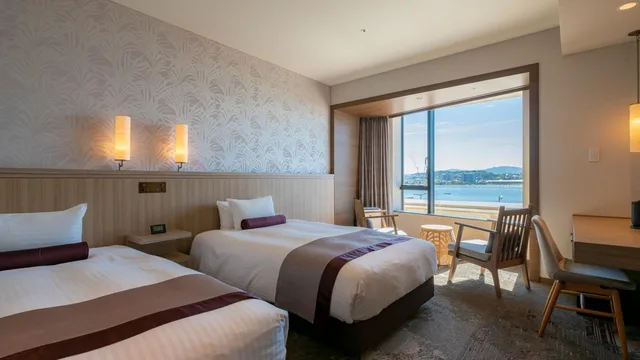 غرفة ديلوكس بسريرين منفصلين، Hotel Ichibata 1/1