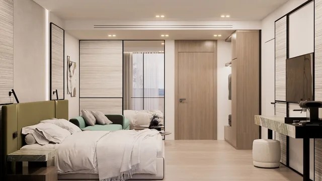 جناح فاخر بسرير كوين، Majestic Hotel 4/9