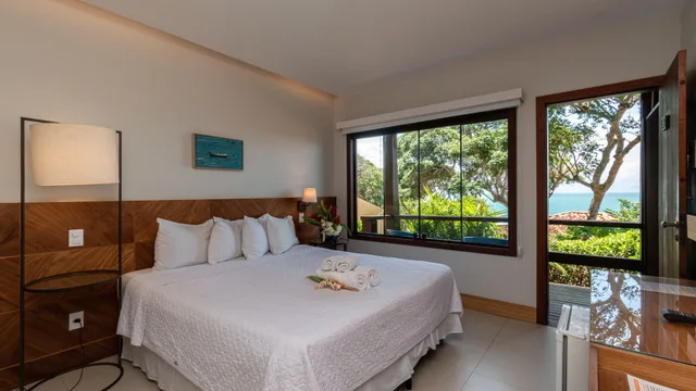غرفة قياسية ثلاثية بإطلالة على الحديقة، Hotel Ville La Plage 1/3