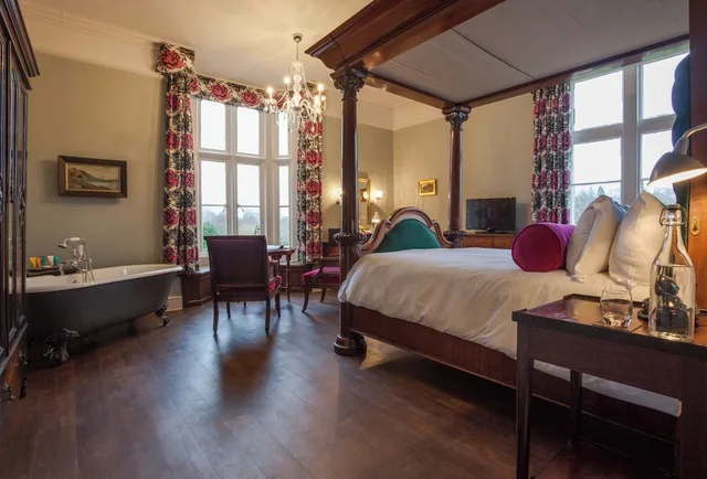 غرفة غراند بسرير مزدوج، Burley Manor 3/6