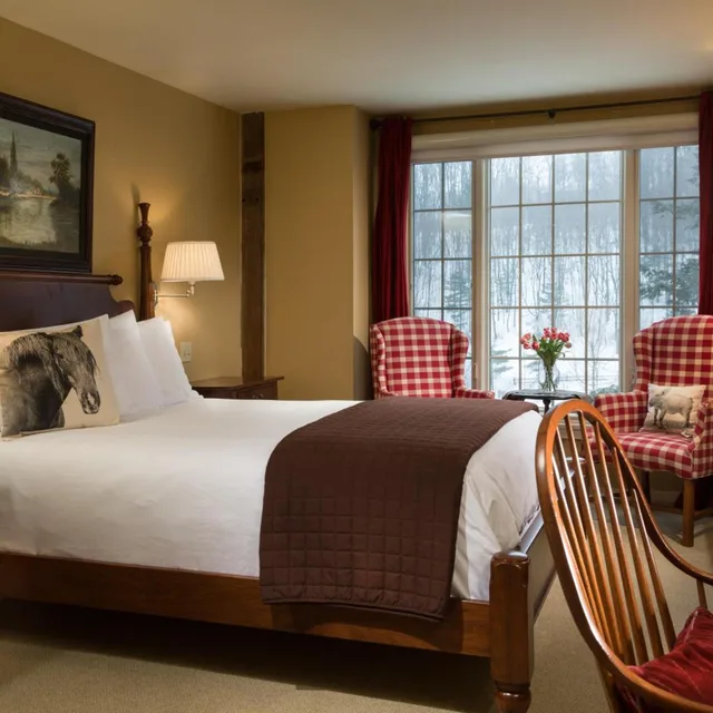 غرفة كلاسيكية بسرير كوين، Glasbern Inn 1/1