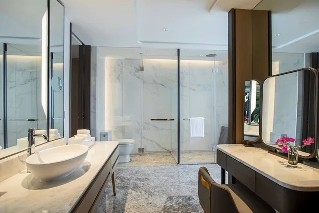غرفة حصرية بسرير كينج بإطلالة على المدينة، Renaissance Xi'an Hotel 4/6