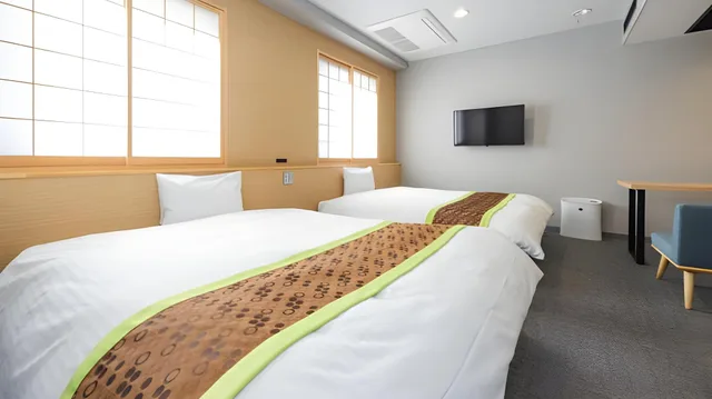 Room, Twin Beds, High Floor, Hotel Takasago 1/2