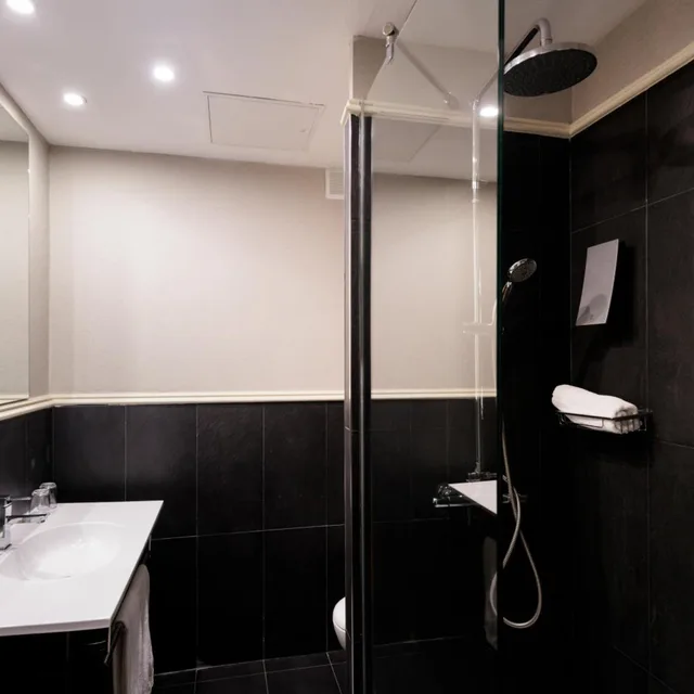 غرفة بسرير مزدوج أو سريرين منفصلين، Hotel Pax Guadalajara 9/10