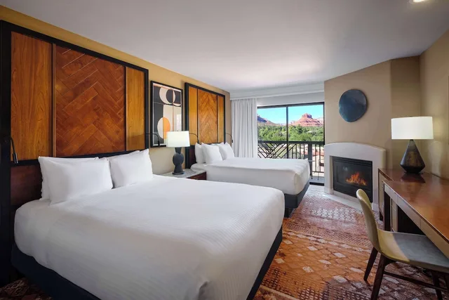 Private, 2 Queen Beds, Red Rock View، Hilton Sedona Resort At Bell Rock 1/5