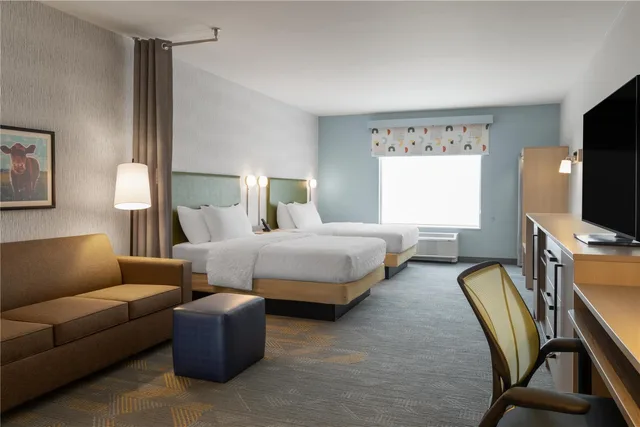 جناح استوديو بسريرين كوين بحوض استحمام لذوي الإعاقة، Home2 Suites by Hilton Kearney 4/7