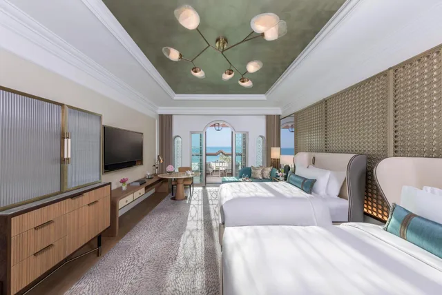 غرفة ديلوكس عائلية بسرير فردي بإطلالة على البحر، Emirates Palace Mandarin Oriental Abu Dhabi 1/5