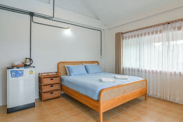غرفة بريميوم بسرير كينج بإطلالة على البحر، Bang Saphan Resort Hotel 3/10