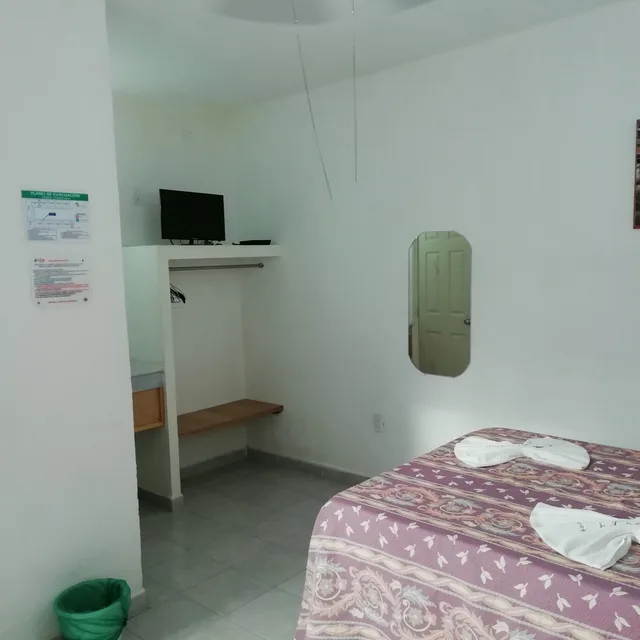 غرفة قياسية بسرير مزدوج، HOTEL QUINTA PARAISO COCOYOC 3/4