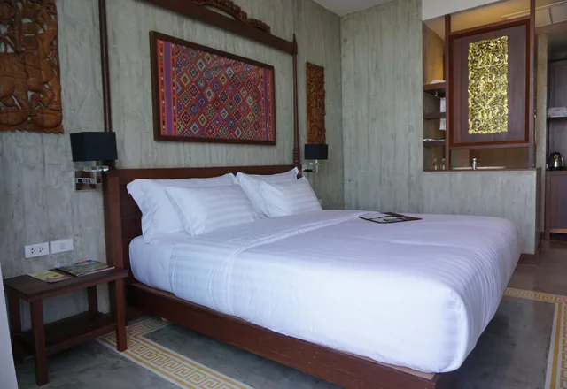غرفة شهر العسل بسرير كينج، Bansaeo Garden And Resort 3/5