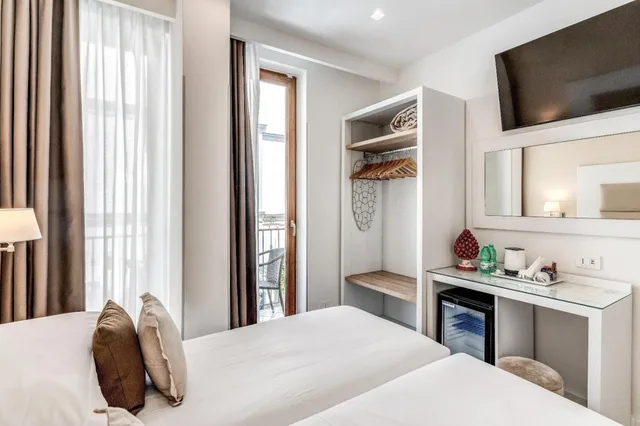 غرفة بسرير مزدوج أو سريرين منفصلين، Sorrento City Hotel 2/10