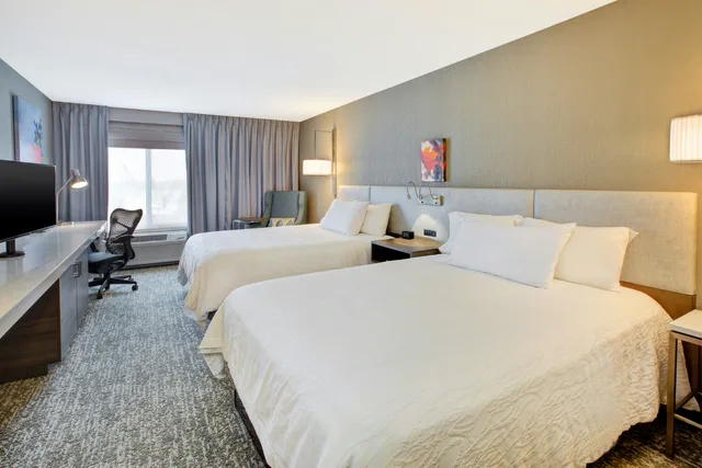 غرفة بسريرين مزدوجين، Hilton Garden Inn Chesterton 1/3