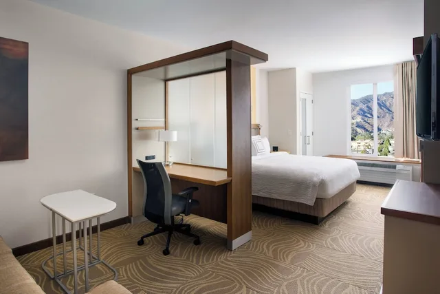 استوديو بسرير كينج بإطلالة على الجبل مع أريكة، Springhill Suites Los Angeles Burbank/downtown 5/5