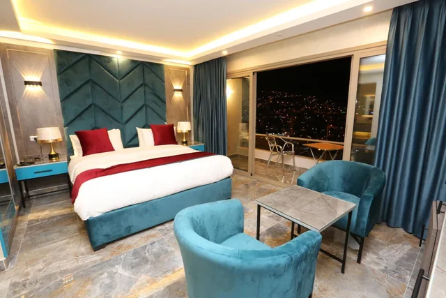 غرفة سوبيريور بسرير مزدوج أو سريرين منفصلين بشرفة، Petra Sella Hotel 10/10