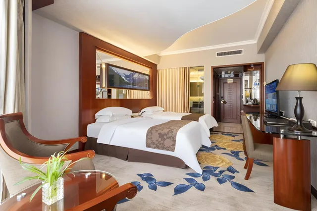 غرفة قياسية بسريرين، Hongfeng Hotel 1/1