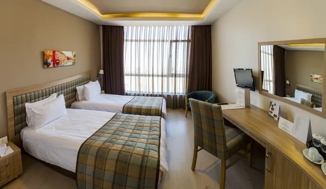 غرفة قياسية بسريرين منفصلين، Akman Tzob Otel 2/10