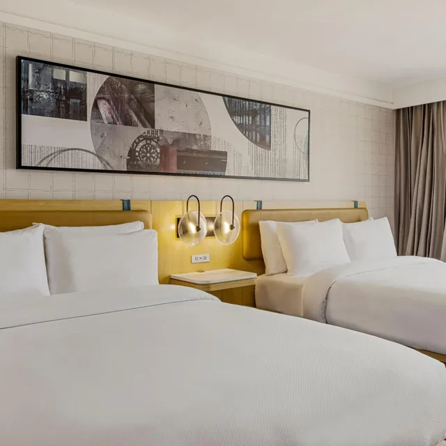 غرفة ركنية بسرير كوين لذوي الإعاقة، Hotel Preston Nashville Airport 2/9