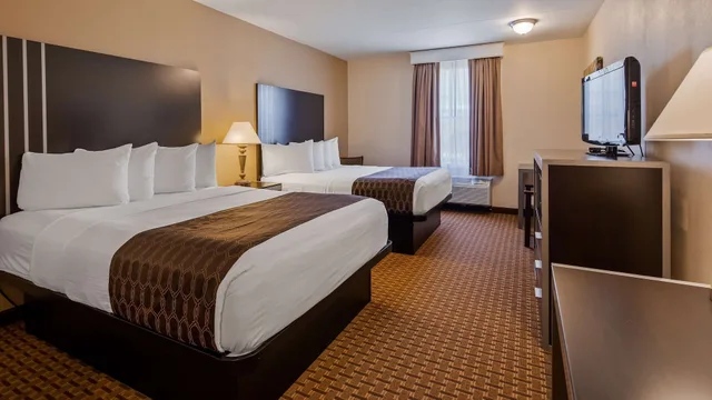 غرفة قياسية بسريرين مزدوجين، Best Western Philadelphia South - West Deptford Inn 5/10