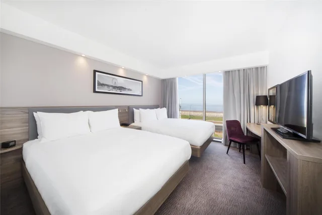 غرفة بسريرين مزدوجين بإطلالة على البحر، Hampton By Hilton Blackpool 1/5