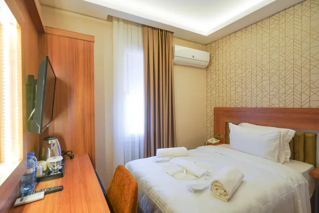 غرفة بسرير مزدوج أو سريرين منفصلين، UGURLU HOTEL 6/10