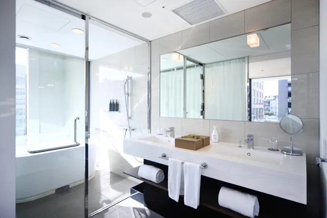 غرفة ركنية بسرير مزدوج بشرفة، The Royal Park Hotel Iconic Kyoto 5/6