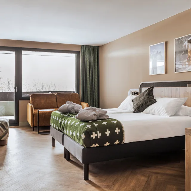 جناح عائلي، Hotel Valaisia 1/1
