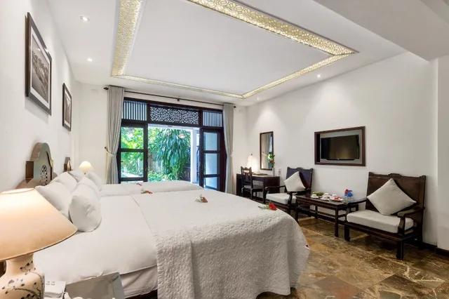 Classic, Triple, 1 King and 1 Single Beds, Garden View, Hoi An Ancient House Resort And Spa 2/4