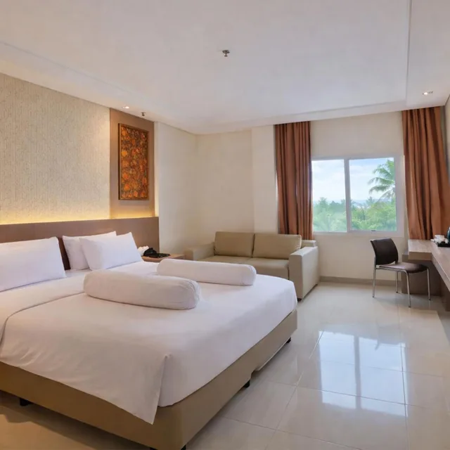 غرفة ديلوكس بسرير مزدوج، Nevada Ketapang Hotel (Formely Asana Nevada Ketapang) 1/10