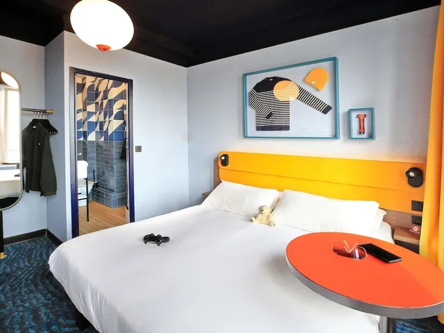 غرفة كومفورت بسرير مزدوج بإطلالة على البحر، Ibis Styles Saint Malo Centre Historique 4/6
