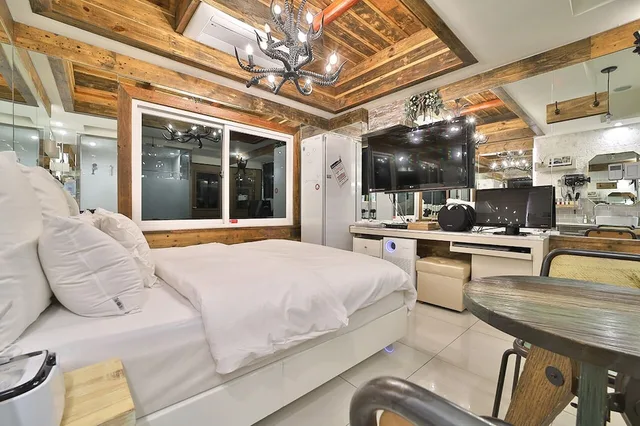 غرفة قياسية بسرير مزدوج، Hotel February Suseong 6/10