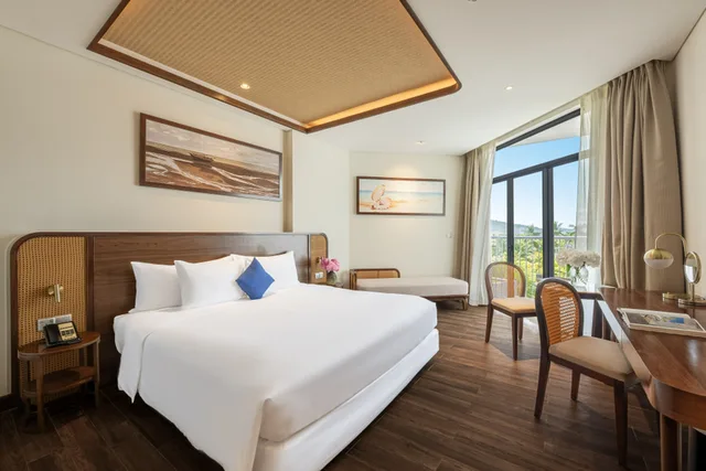 غرفة ديلوكس بسرير كينج بإطلالة على الحديقة، Best Western Premier Sonasea Phu Quoc 1/4