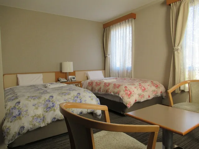 Room, Twin Beds, Smoking, Center Hotel Mihara 3/7