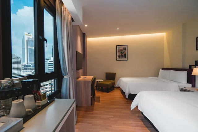 Family, 2 Queen Beds, City View, M Palace Hotel 3/4