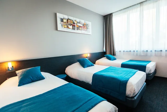 غرفة أساسية ثلاثية بثلاثة أسرّة، Hotel Athena Spa 1/1